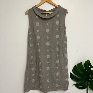 lina tomei linen dress